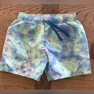 H&M Blue and Green Swim Shorts
